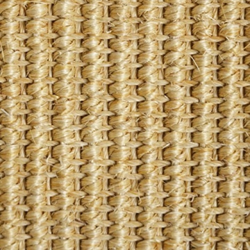 casa pura® Sisal Teppich aus Naturfasern | natur | mit Bordüre aus Baumwolle | pflegeleicht | Größe wählbar (70x130 cm) - 4