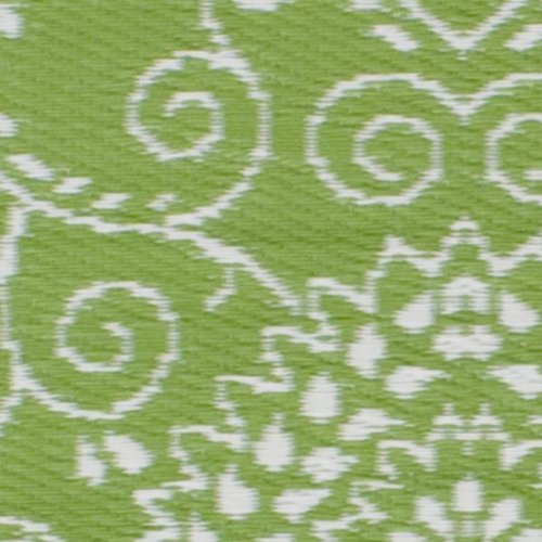 Fab Hab - Murano - Limettengrün & Creme - Teppich/ Matte für den Innen- und Außenbereich (120 cm x 180 cm) - 3