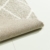 Hochfloor Teppich Berber Raute grau 160 x 230 cm - 