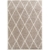 Hochfloor Teppich Berber Raute grau 160 x 230 cm -
