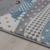 Kinder Teppiche für Kinderzimmer, Babyzimmer, Spielteppich Tiermotive lustige Nilpferd Panda und Esel , Multi Farben Blau Grau Weiss_0530, Maße:120x170 cm - 