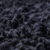 Moderner Hochflor Shaggy Teppich, Hoher Flor, Uni Farbe in SCHWARZ, Strapazierfähig - Ökotex Zertifiziert, VIMODA; Maße: 120x170 cm - 