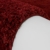 Shaggy Teppich Hochflor Langflor Einfarbig Uni Rund Rechteckig Quadratisch Öko Tex Rot 80x150 cm - 2