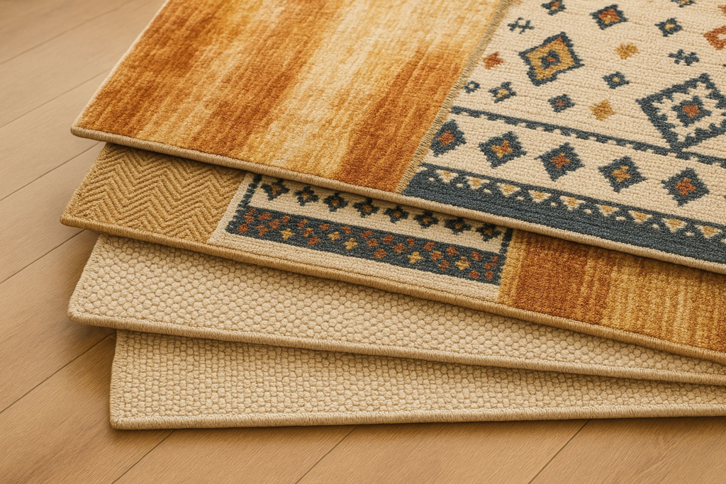 Trendfarben 2026 – Natürlich, warm & harmonisch Teppiche in Trendfarben 2026 – Terrakotta, Sand und Eukalyptusgrün